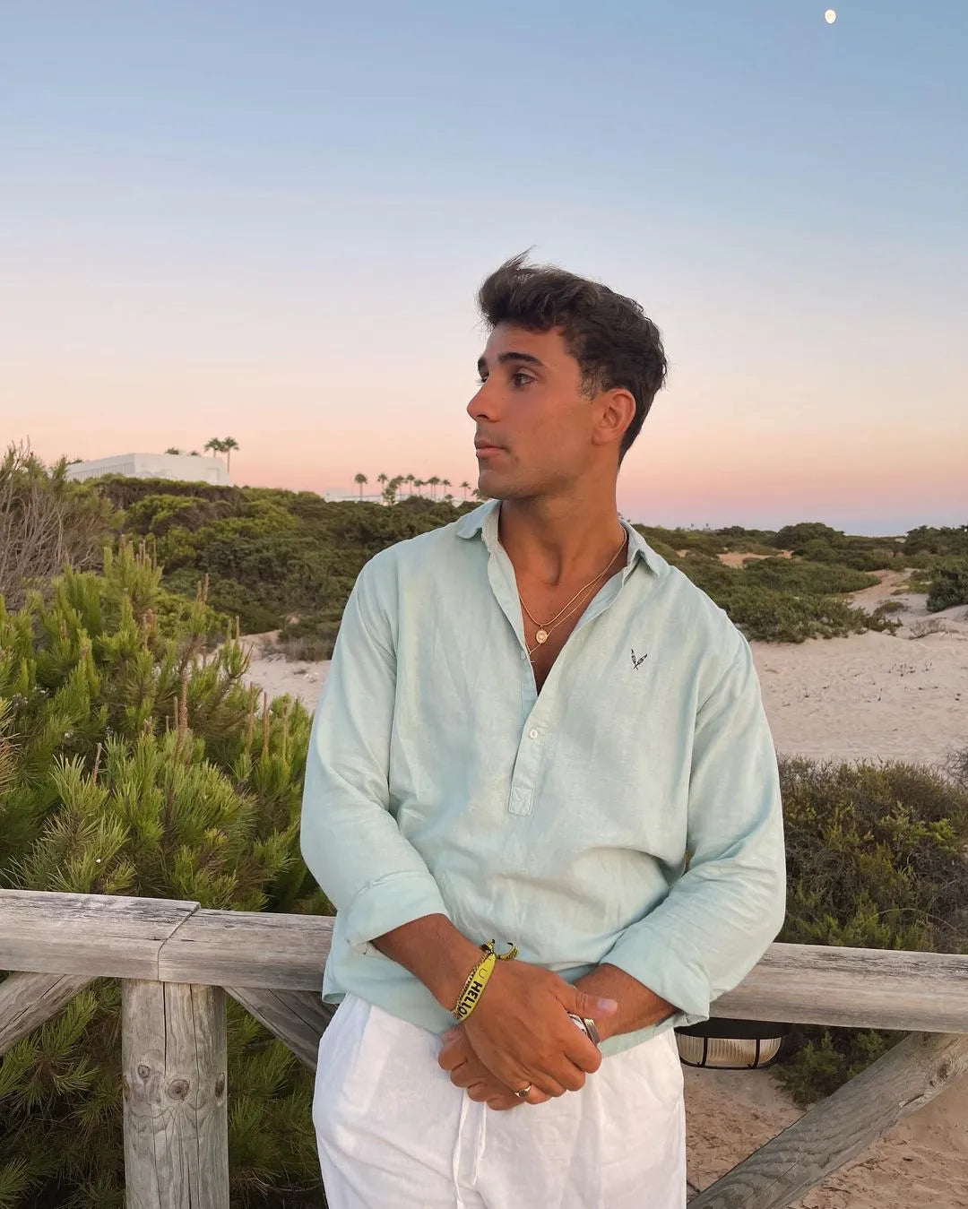 Beige Polera